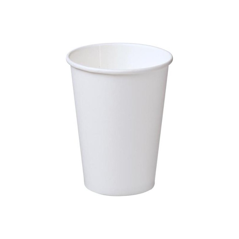 SINGLE WALL WHITE PAPER CUP 355ML 50S