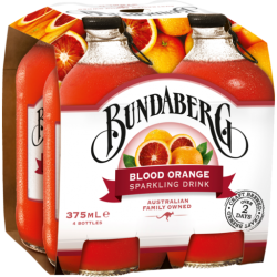 BLOOD ORANGE SOFT DRINK 4X375ML