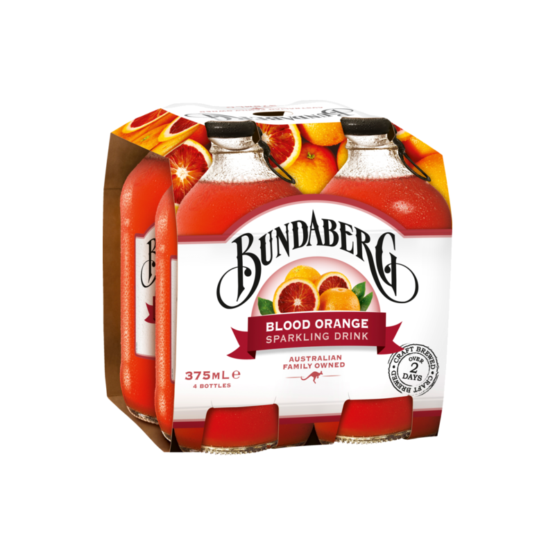 BLOOD ORANGE SOFT DRINK 4X375ML