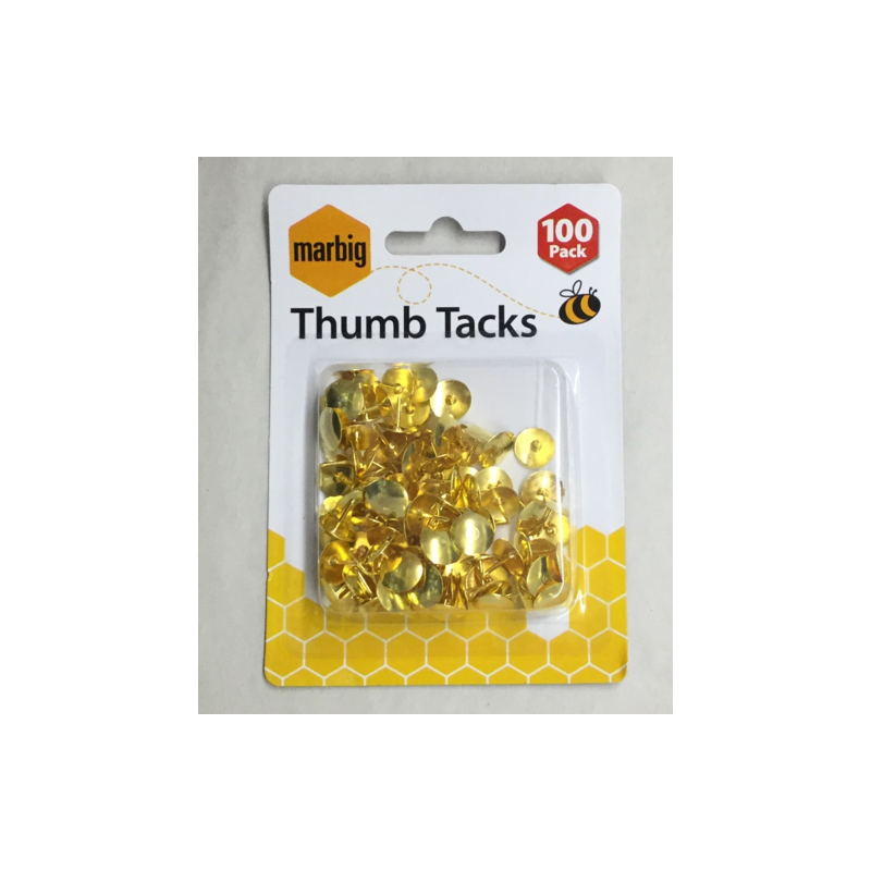 THUMB TACKS 100PK