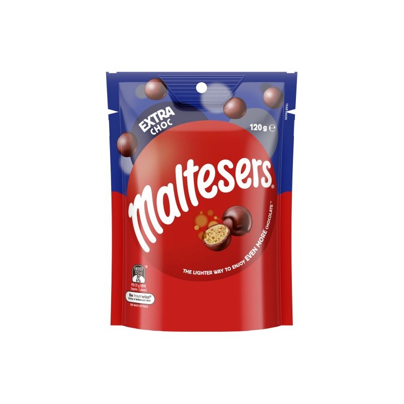 MALTESERS EXTRA CHOCOLATE120GM