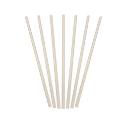 PAPER REGULAR STRAWS WHITE 250S