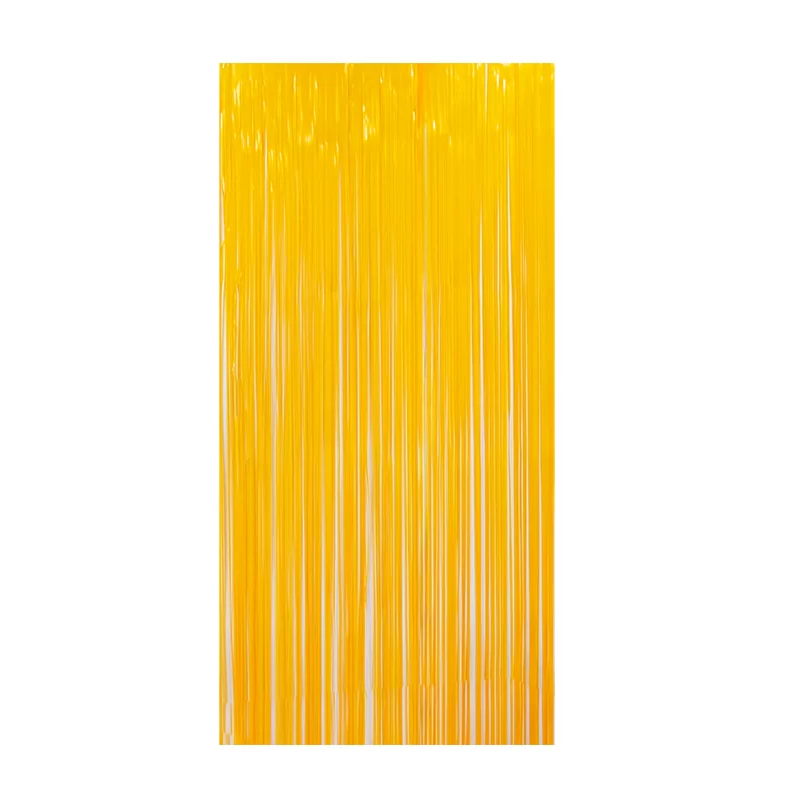 DECORATION ORANGE CURTAIN