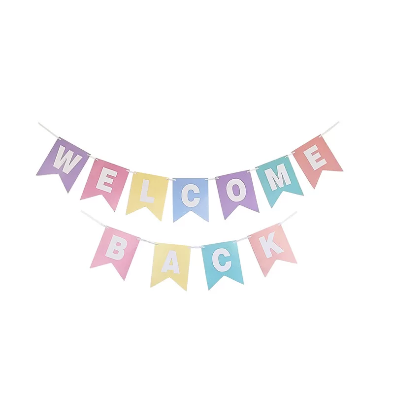 WELCOME BACK BANNER 2.5M