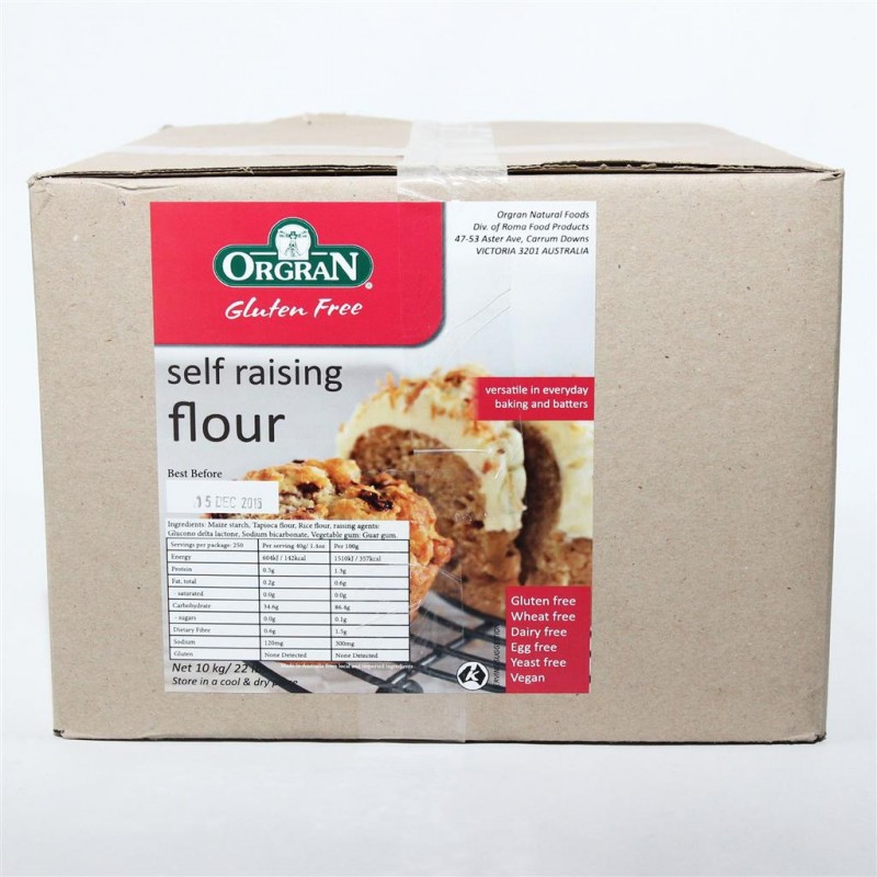 SELF RAISING FLOUR GLUTEN FREE 10KG