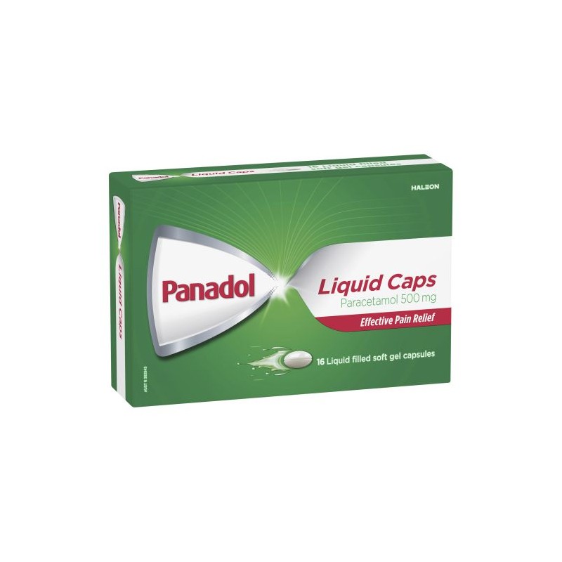 PANADOL LIQUID CAPSULES 16S