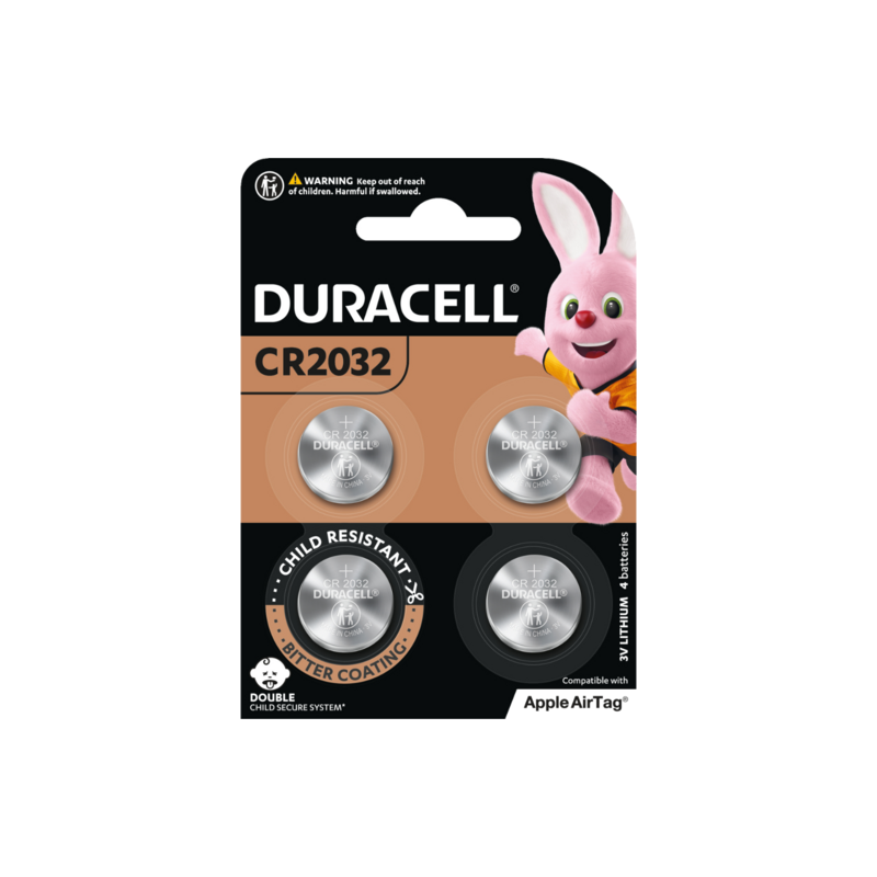 LITHIUM COIN BATTERIES 2032 4PK