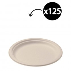 BIOCANE ROUND PLATE 7INCH 18CM 125S