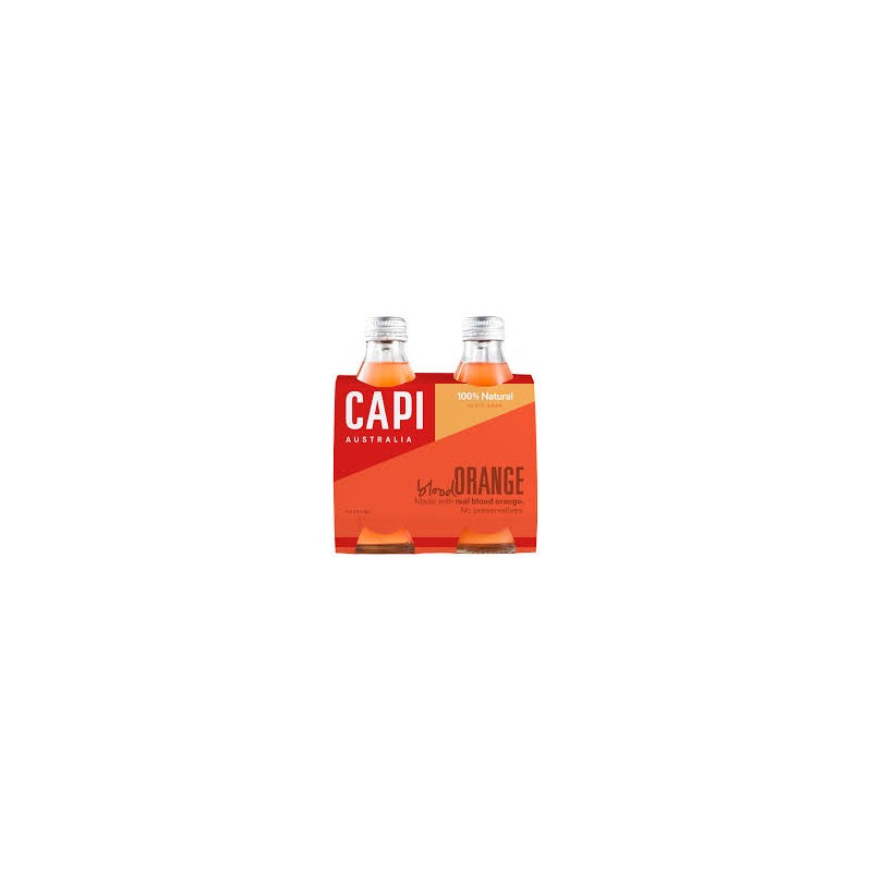 BLOOD ORANGE SODA 250ML 6X4PK