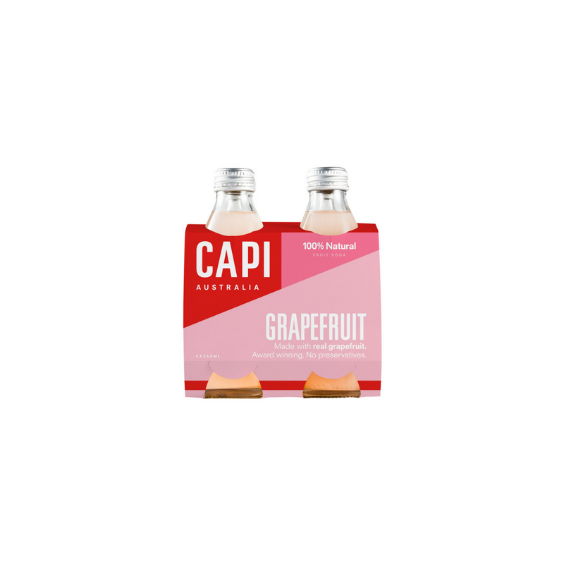 GRAPEFRUIT SODA 250ML 6X4PK