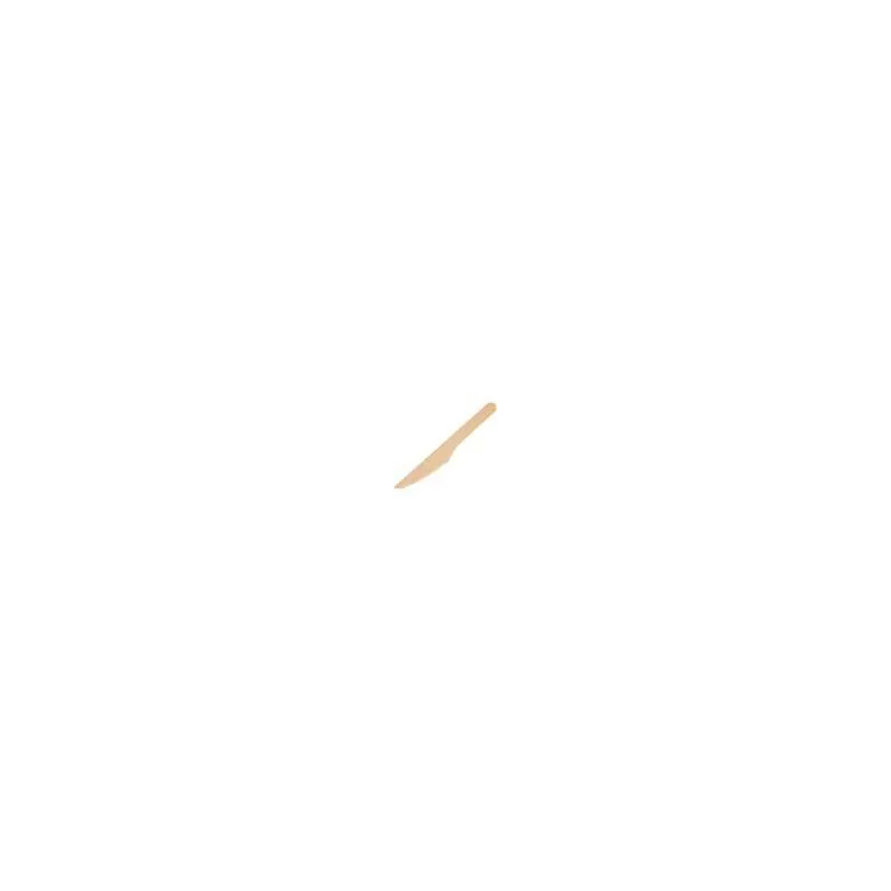 WOODEN KNIFE 165MM 100S