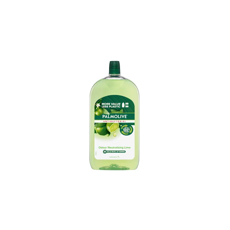 SOAP LIQUID LIME ANTIBACTERIAL REFILL 1LT