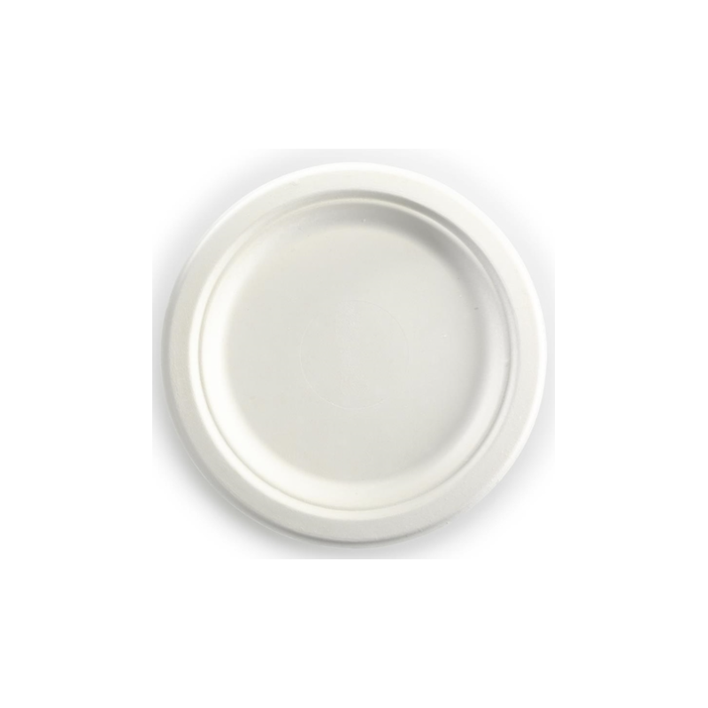ROUND BIOCANE PLATE 230MM 9INCH 125'S