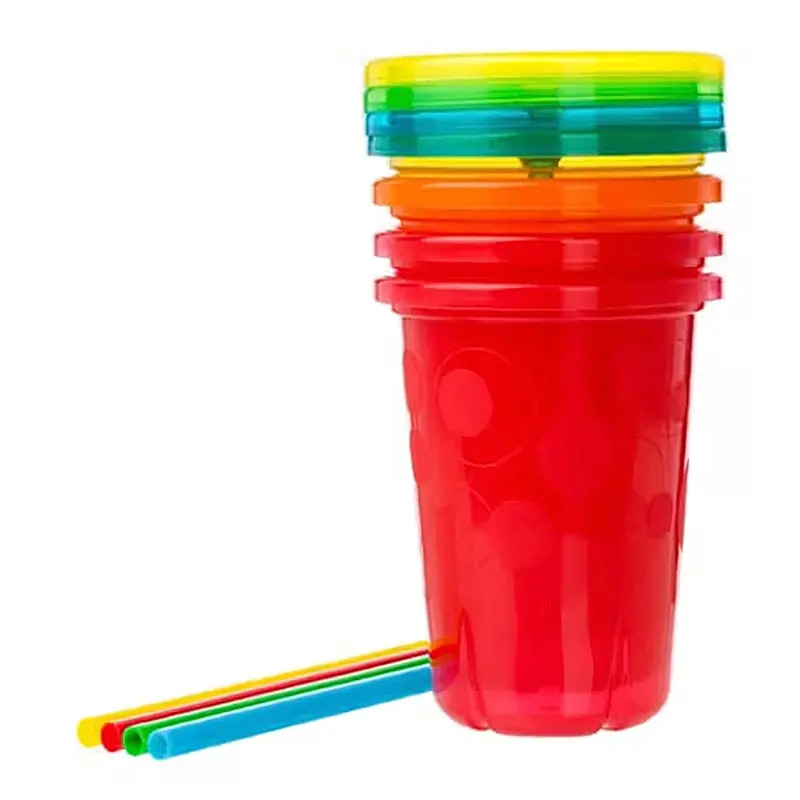 STRAW SIP CUPS 18MONTHS+ 296ML 4PK