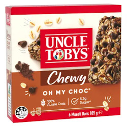 CHEWY OH MY CHOC MUESLI BAR 185GM