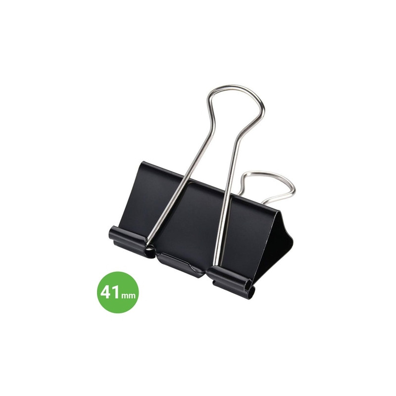 FOLDBACK CLIPS 41MM 12PK