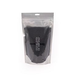 BLACK SPRINKLES NONPARIELS 500GM