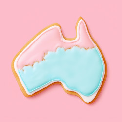 AUSTRALIAN MAP COOKIE CUTTER 1EA
