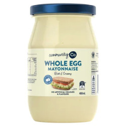 WHOLE EGG MAYONNAISE 460ML