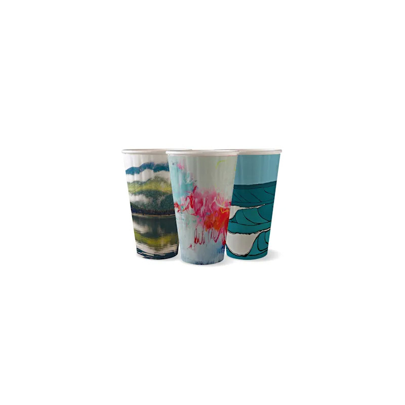 DOUBLE WALL PAPER CUP ART SERIES 16OZ 40S