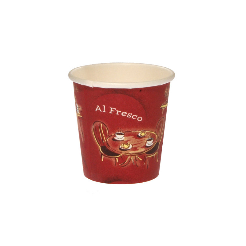 AL FRESCO HOT CUP 4OZ 25S
