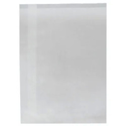 WHITE PAPER BAG 185 X 165  500S