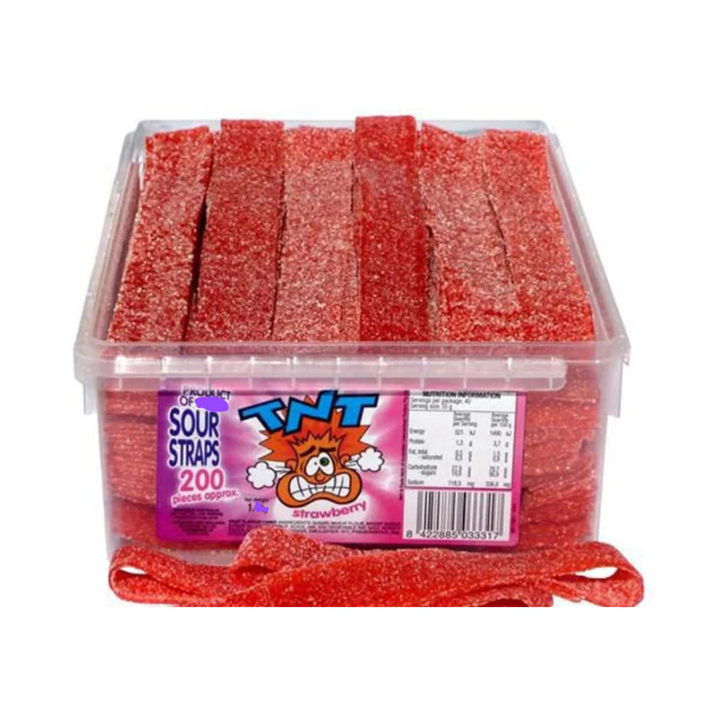 STRAWBERRY SOUR STRAPS 1.68KG