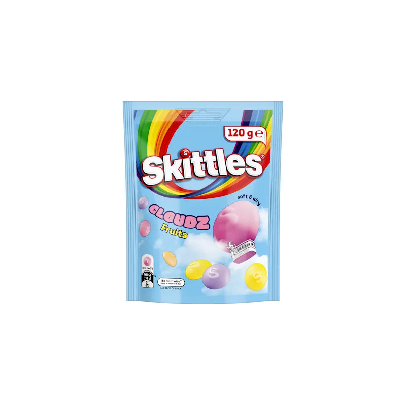 SKITTLES CLOUDZ FRUITS 120GM