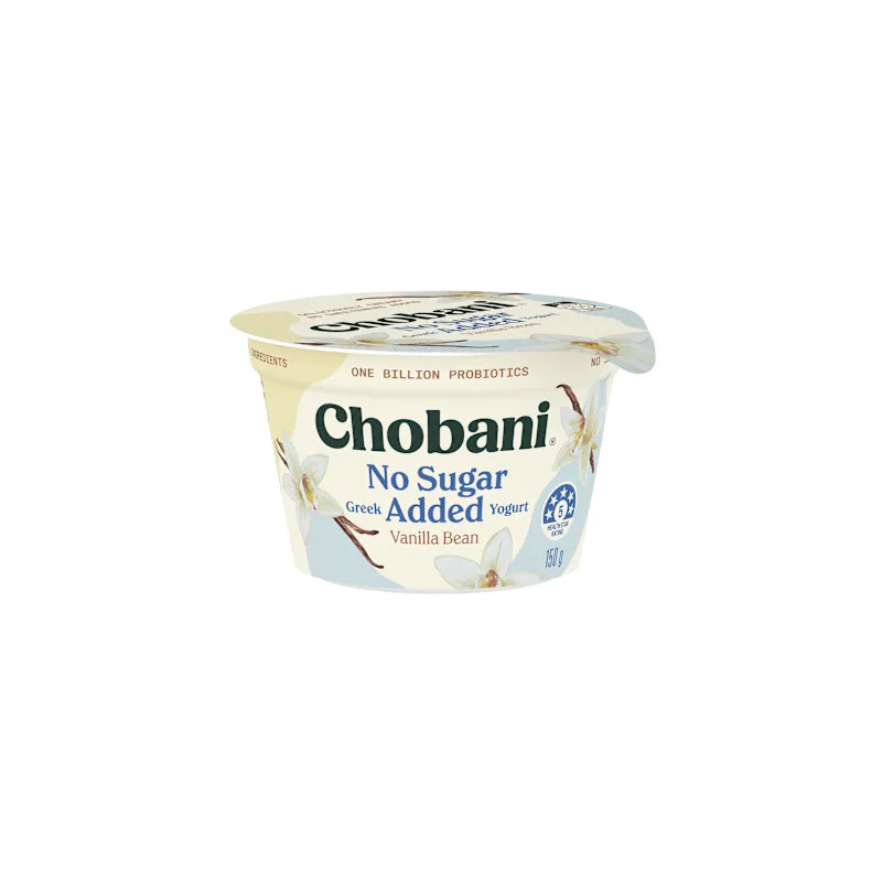 VANILLA GREEK YOGHURT NO SUGAR ADDED 150GM