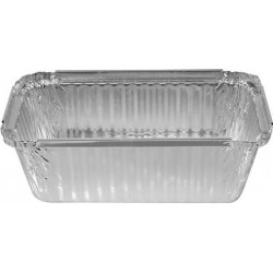 MEDIUM RECTANGLE FOIL CONTAINER 100S