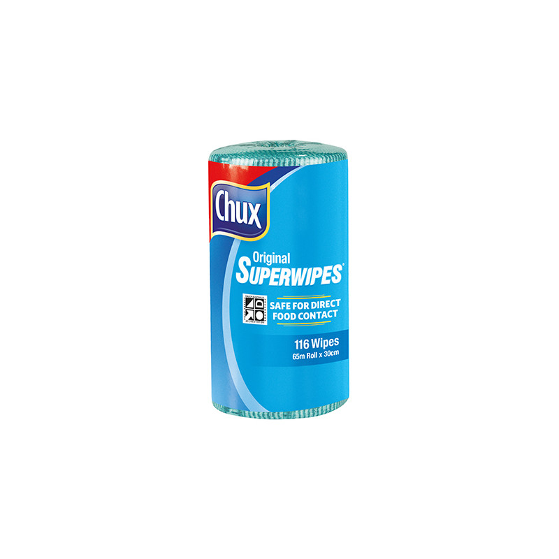SUPERWIPES  ROLL GREEN 65M