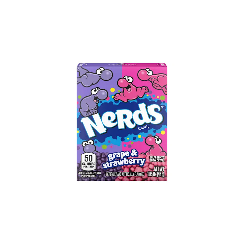NERDS GRAPE STRAWBERRY 24X46G