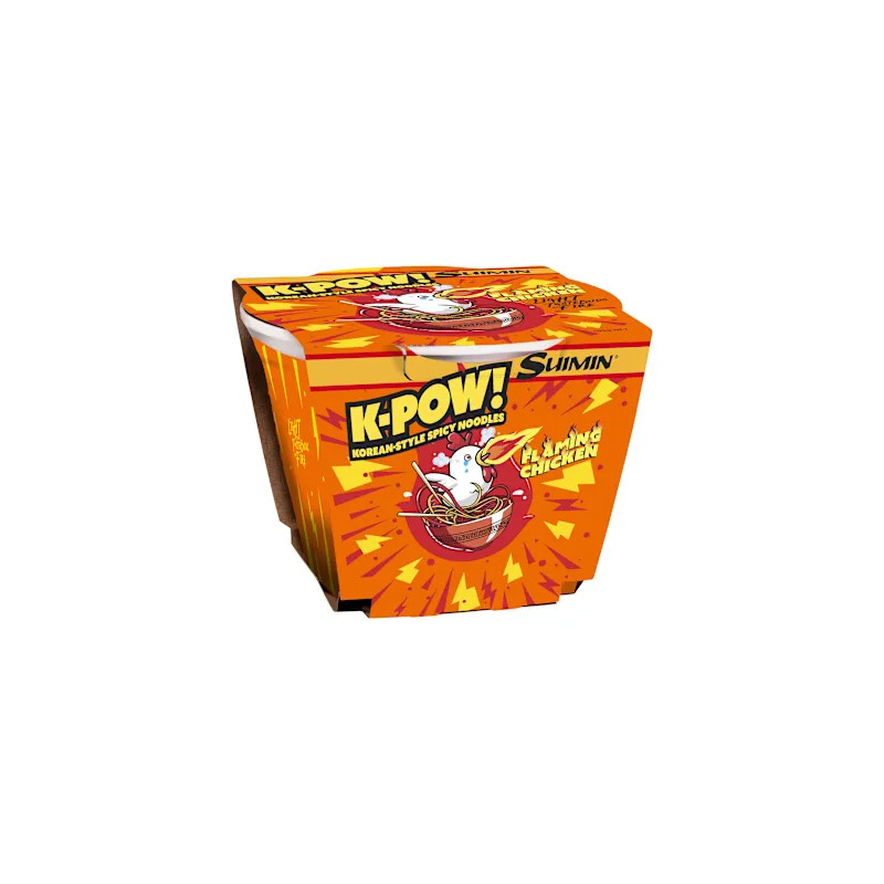 K-POW CHICKEN NOODLES BOWL 105GM