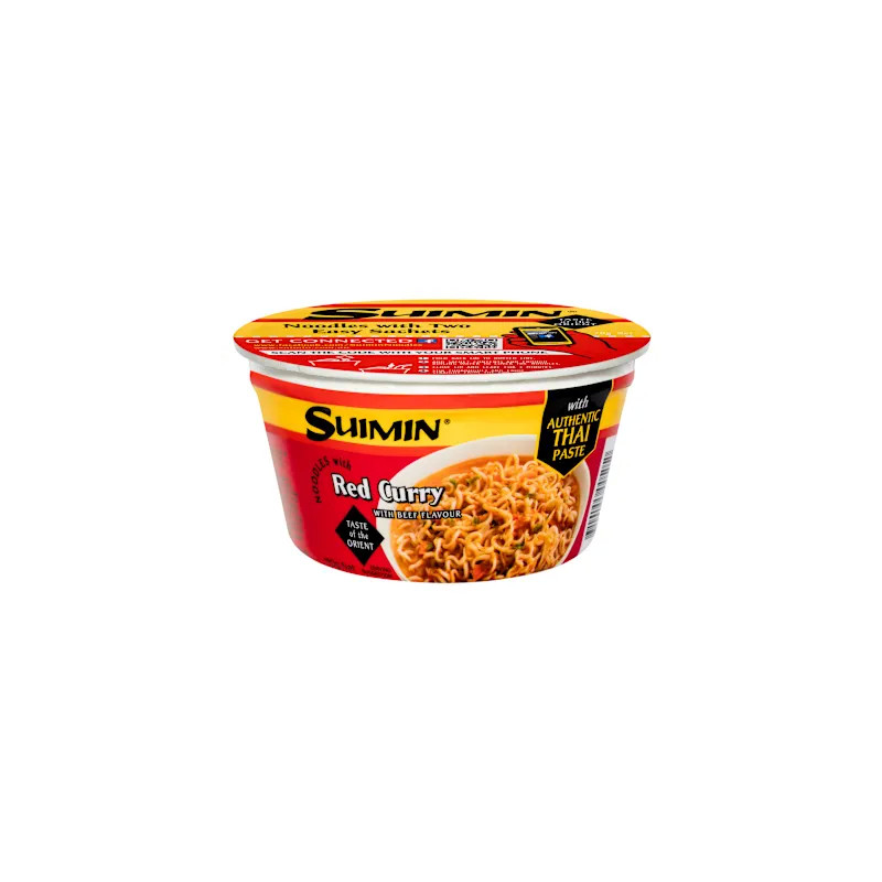 RED CURRY BEEF NOODLES BOWL 110GM