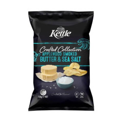 CRAFTED COLLECTION BLACK TRUFFLE AND AUSTRALIAN SEA SALT CHIPS 150GM