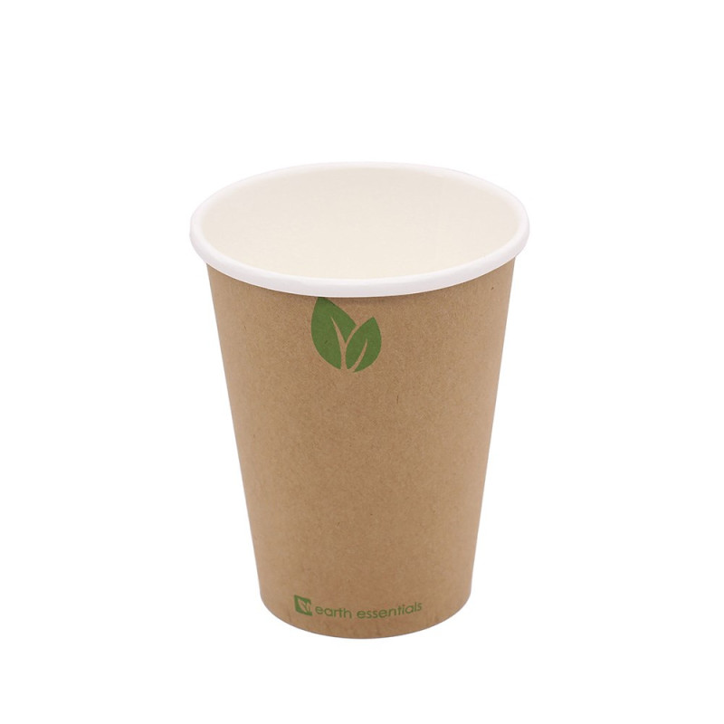 SINGL WALL HOT BROWN CUP 12OZ 355ML 50S