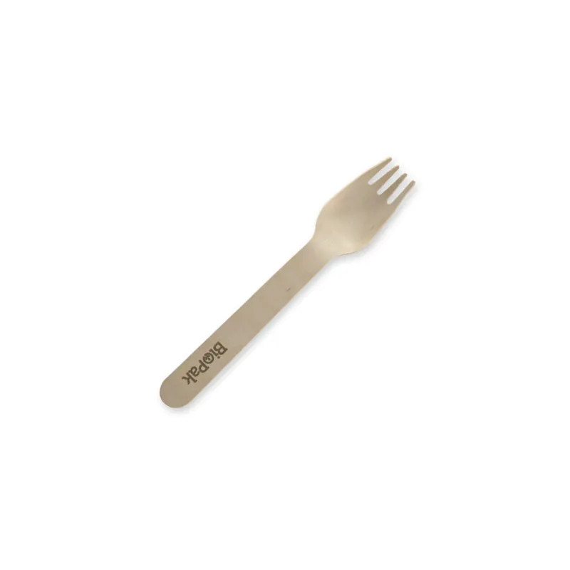 WOODEN FORKS 16CM 100S