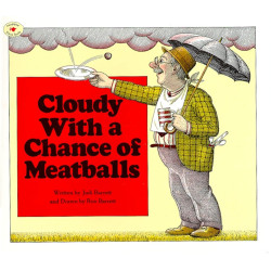 CLOUDY WITH A CHANCE OF MEATBALLS BOOK (product takes several days to arrive)