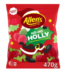 HO HO HOLLY LOLLIES 470GM