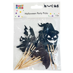 HALLOWEEN PARTY PICKS 15PK