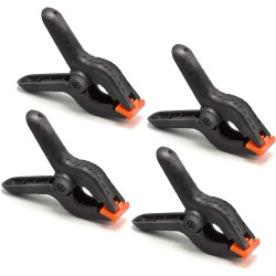 NYLON SPRING CLAMPS 75MM 4PK