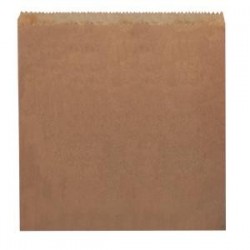 6 LONG BROWN PAPER BAGS 360x240mm 500'S