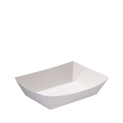 FOOD TRAY SMALL WHITE 50S