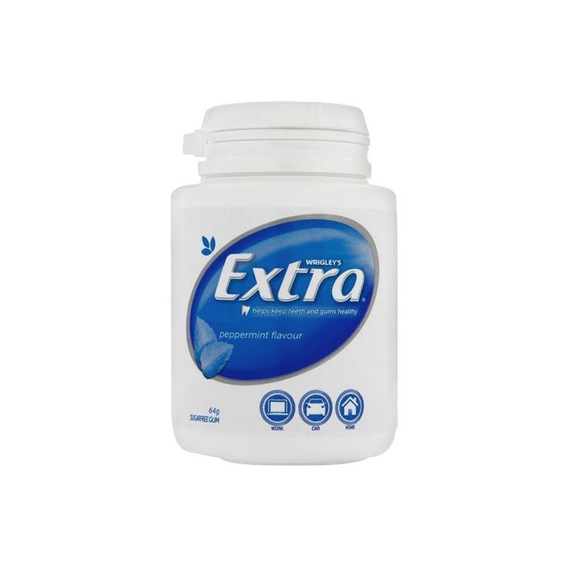EXTRA PEPPERMINT 46 PIECE PELLET BOX 64GM