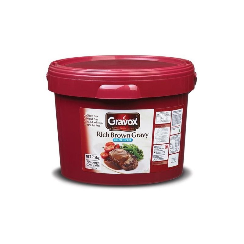 GRAVY RICH BROWN GLUTEN FREE 7.5KG