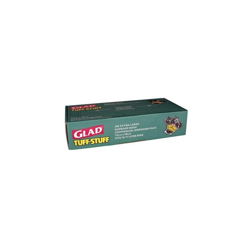TUFF STUFF EXTRA GARBAGE BAG LARGE 200S