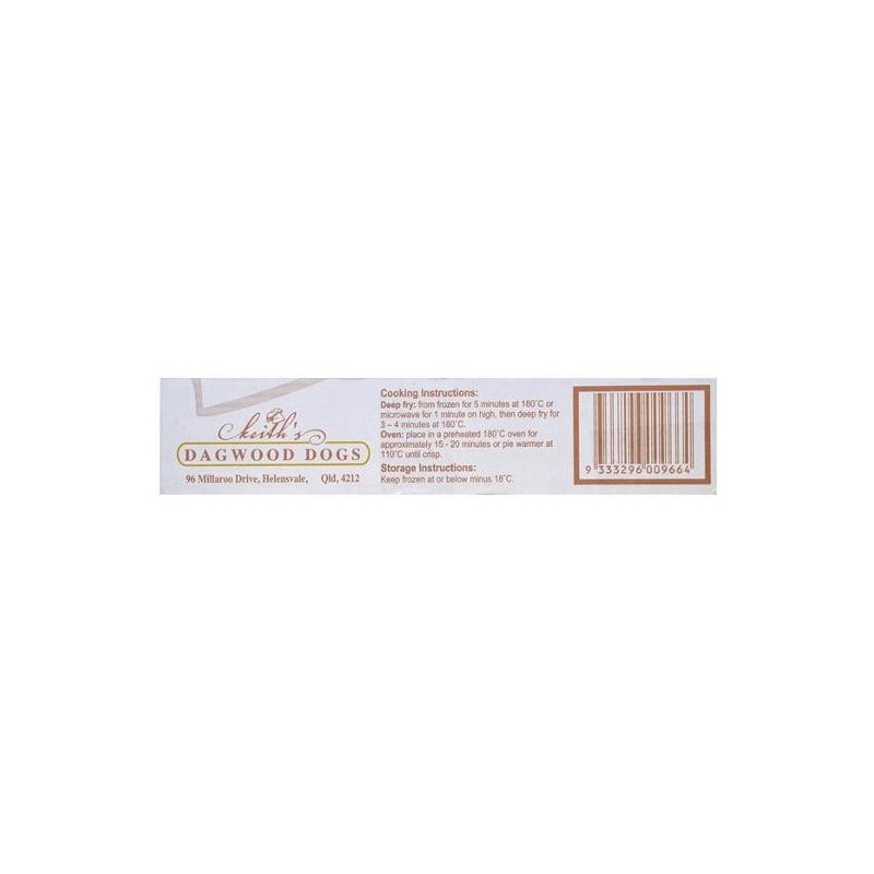 DAGWOOD DOGS 125GM