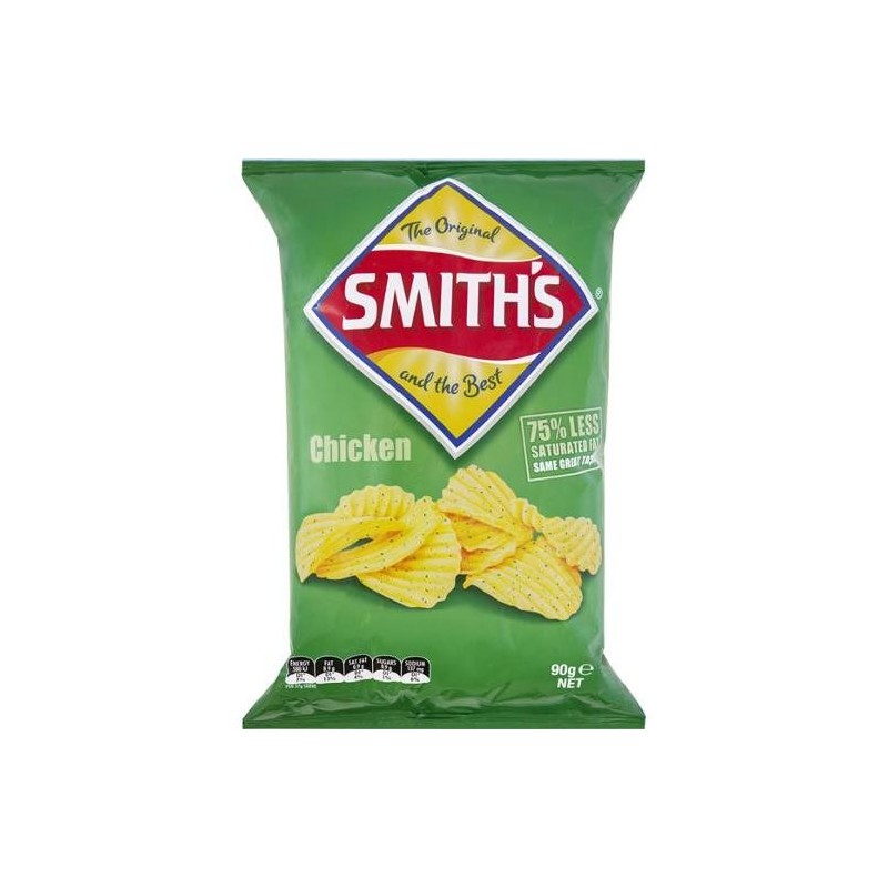 CRINKLE CHICKEN CHIPS 90GM
