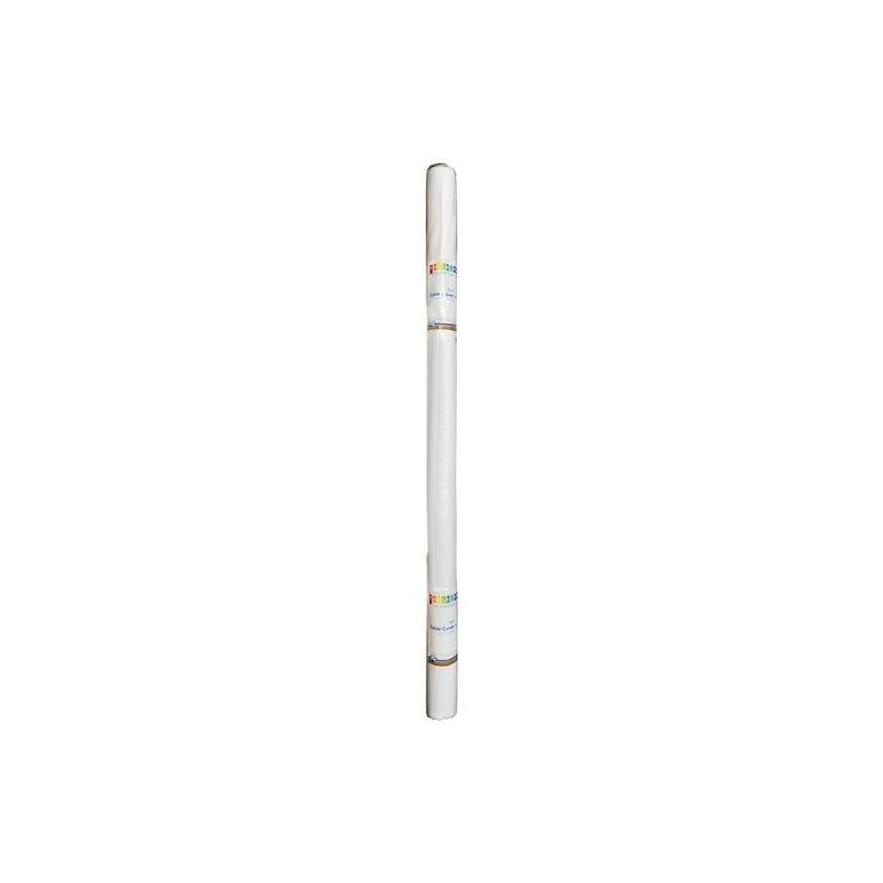 WHITE PLASTIC TABLE COVER ROLL 1EA
