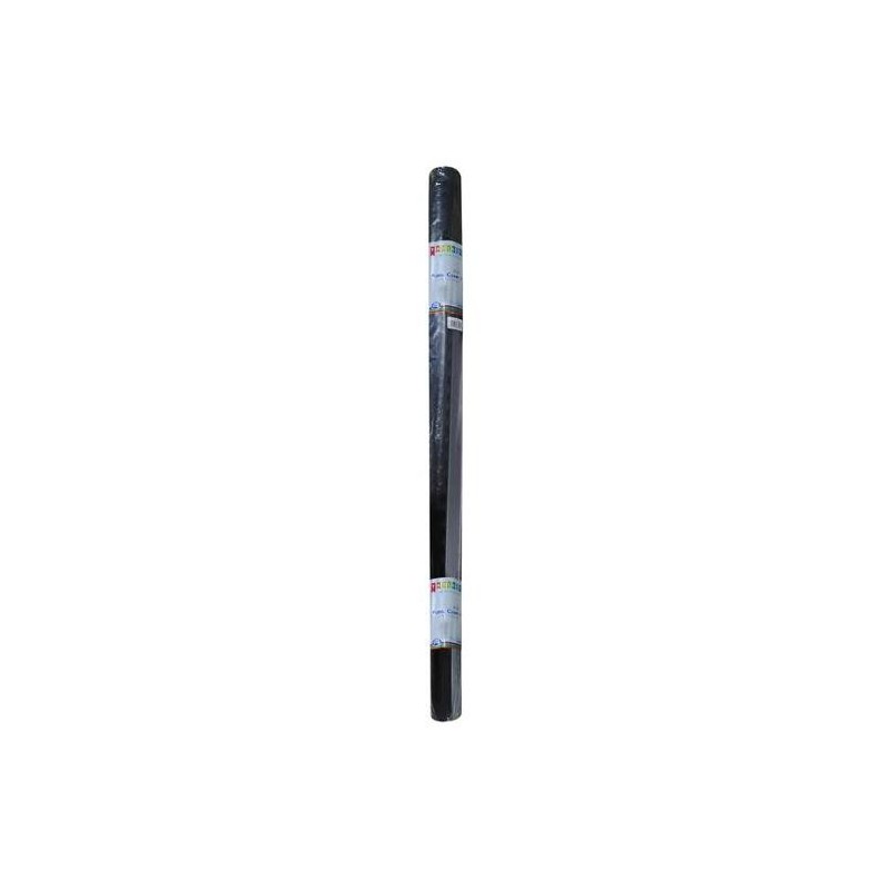 BLACK PLASTIC TABLE COVER ROLL 1EA